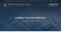 Desktop Screenshot of lalitigationlawyers.com
