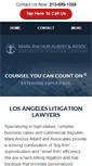 Mobile Screenshot of lalitigationlawyers.com